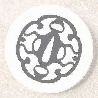 Posavasos Pascua de arena del JMAC - Gris