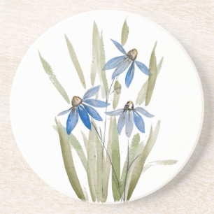 Posavasos Pascua de arenisca de Blue Daisies