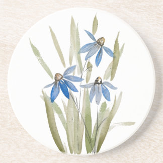 Posavasos Pascua de arenisca de Blue Daisies