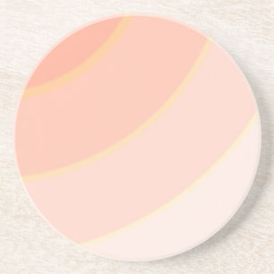 Posavasos Pascua De Arenisca De Peach Swirls