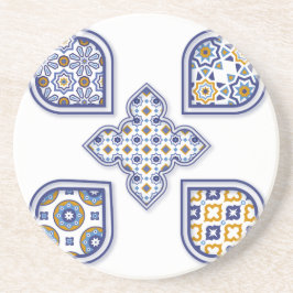 Posavasos Pascua de arenisca marroquí de Zellij - Geomet ele