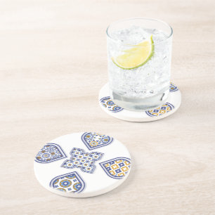 Posavasos Pascua de arenisca marroquí de Zellij - Geomet ele