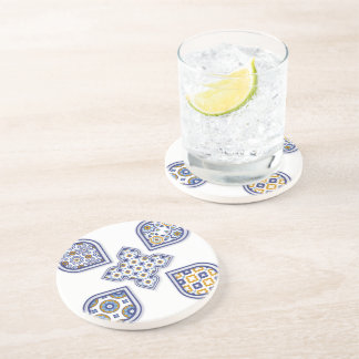 Posavasos Pascua de arenisca marroquí de Zellij - Geomet ele