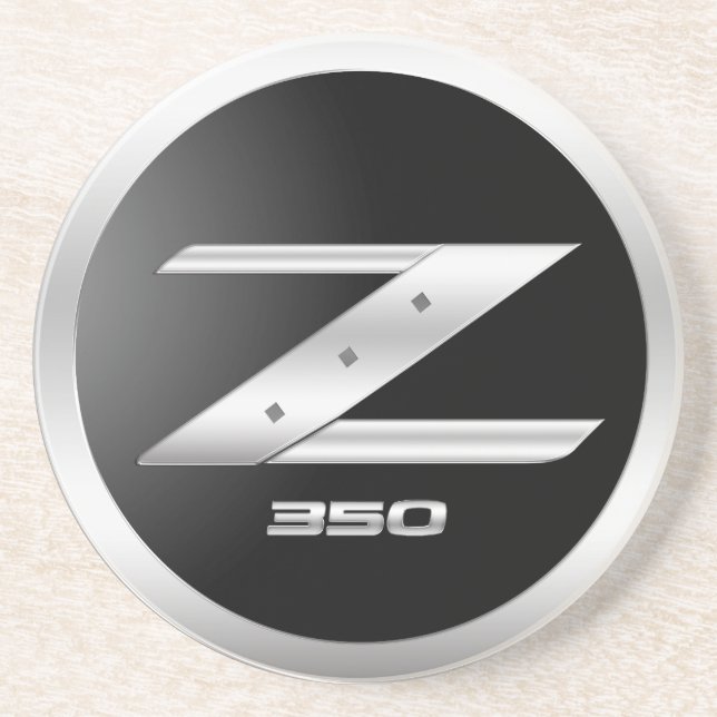 Posavasos Pascua de arenisca para coche de 350Z (Frente)