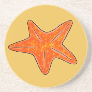 Posavasos Pascua de bebida de arenisca Starfish