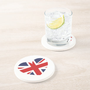 Posavasos Pascua de bebidas con bandera británica