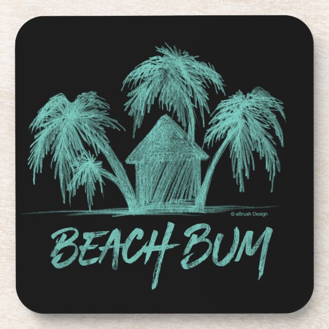 Posavasos Pascua De Bebidas De Bum Beach (Frente)
