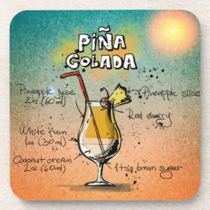 Posavasos Pascua de copas Pina Colada