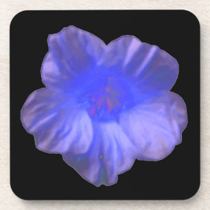 Posavasos Pascua de coral azul de nasturcio