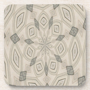 Posavasos Pascua de corcho de Beige-Kaleidoscope