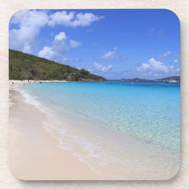 Posavasos Pascua de Corcho Tropical Dream Beach (Frente)
