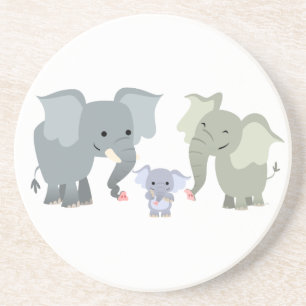 Posavasos Pascua de elefante Personalizado