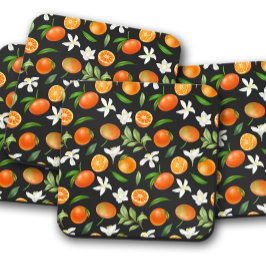 Posavasos Pascua de fruta mandarina | Conjunto de escayola d