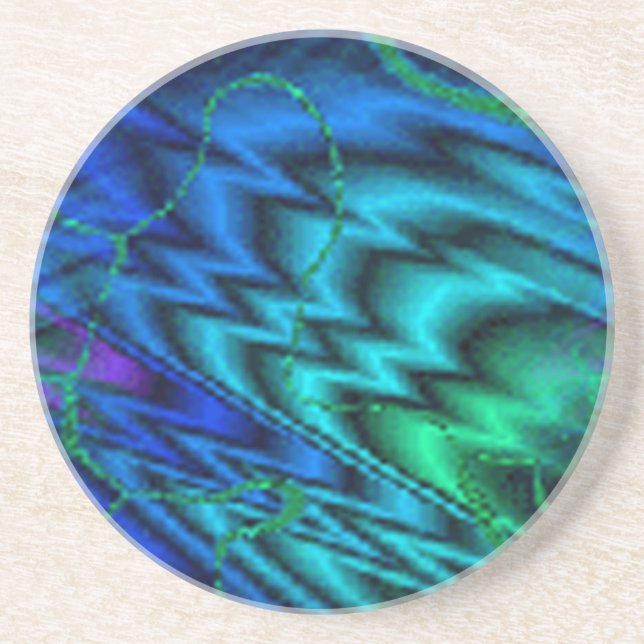 Posavasos Pascua de las luces del norte (Frente)