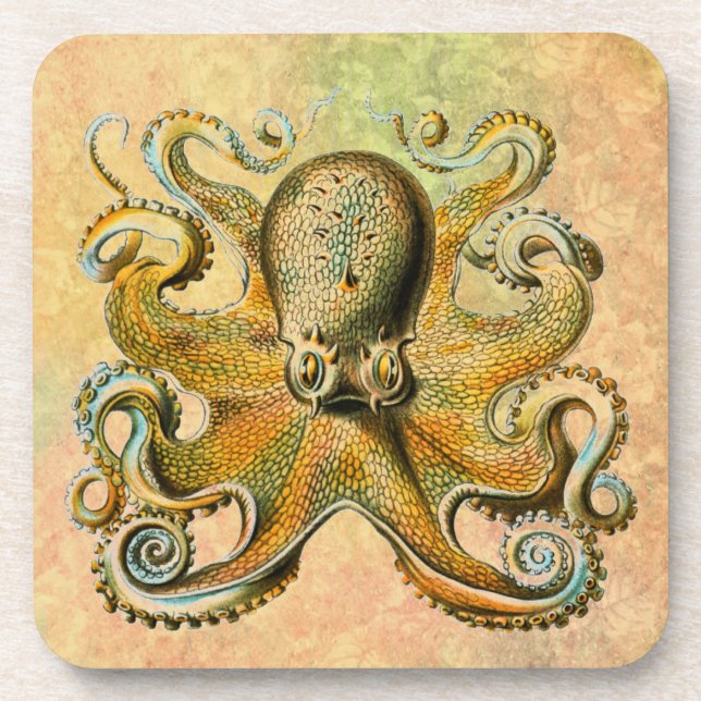 Posavasos Pascua de Octopus (Frente)
