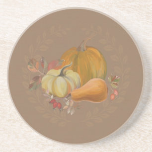 Posavasos Pascua de piedra de calabazas de granja (en chocol