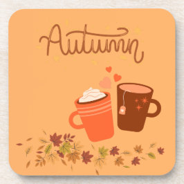 Posavasos Pascua de plástico duro de otoño