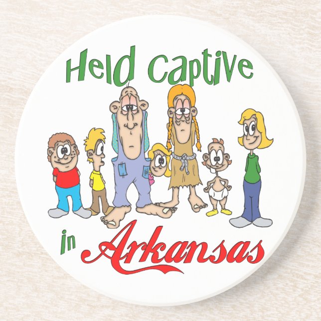 Posavasos Pascua de Sandstone en el parque Arkansas (Frente)