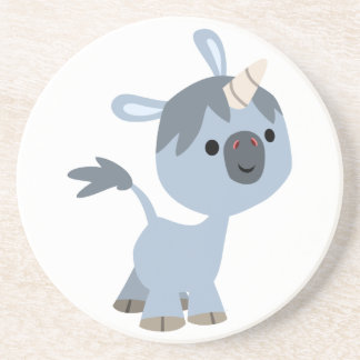 Posavasos Pascua de Unicornio para bebé, Personalizado feliz
