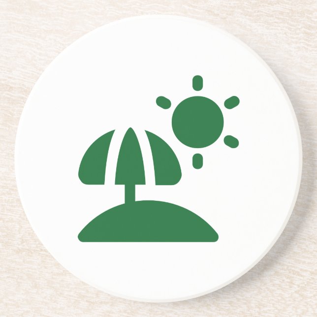 Posavasos Pascua De Vacaciones Sunny (Frente)