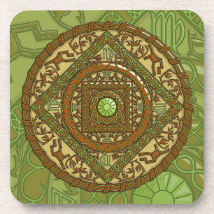 Posavasos Pascua de Virgo Mandala Square