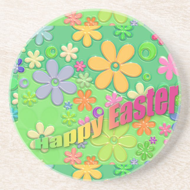 Posavasos Pascua feliz (Frente)