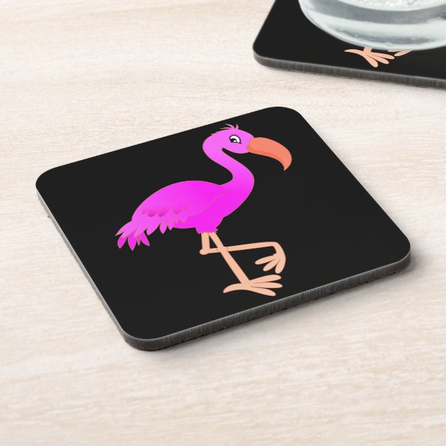 Posavasos Pascua Flamingo Rosa - Tus Colores (Lado Izquierdo)