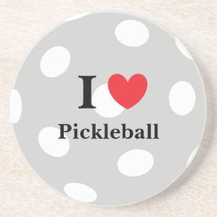 Posavasos Pascua "I Love Pickleball"