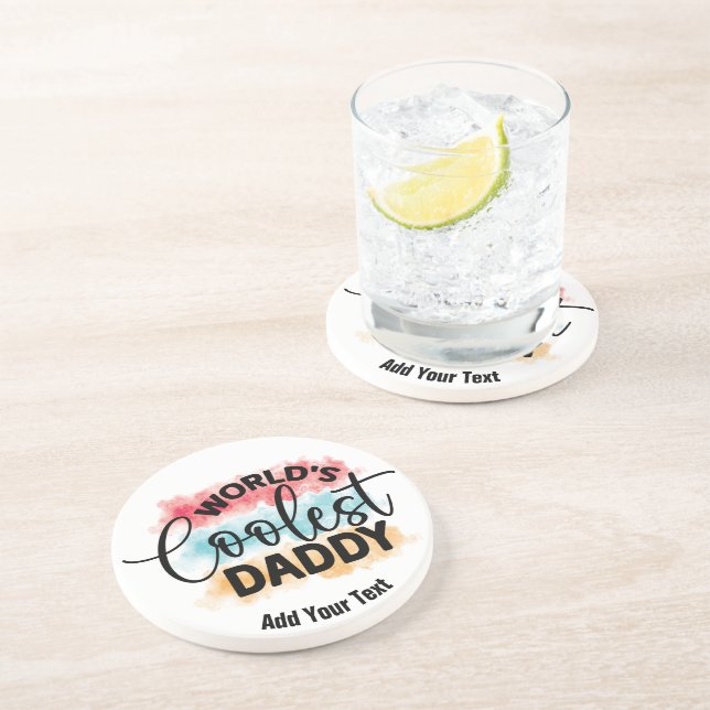 Posavasos Pascua para beber arena (Lado)