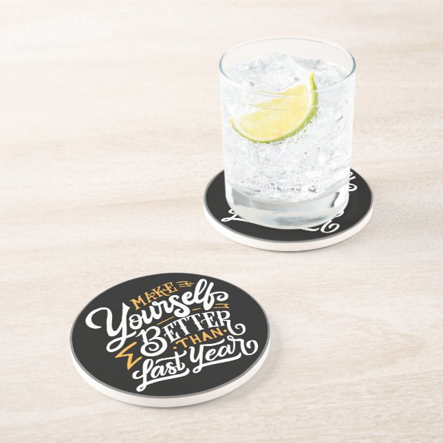 Posavasos Pascua para beber arena (Lado)