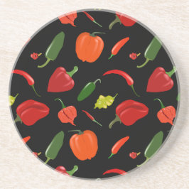 Posavasos Pascua picante de pimientos calientes