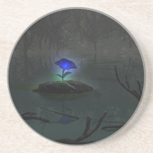 Posavasos Pascua Rosa azul