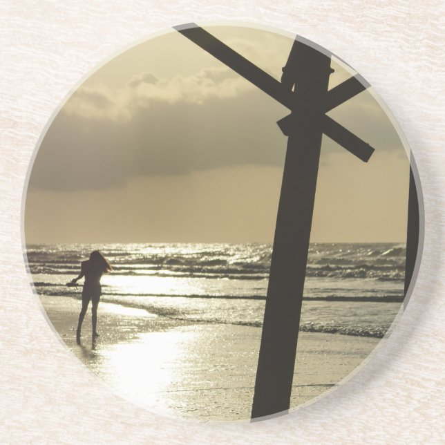 Posavasos Paseo Dorado (Frente)