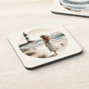 Posavasos Paseo por el faro marítimo