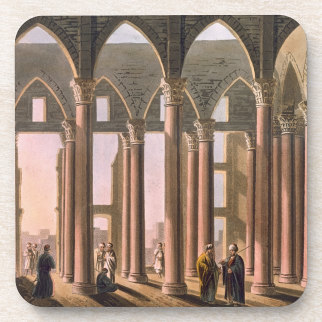 Posavasos Pasillo de José en el castillo de El Cairo, platea (Frente)
