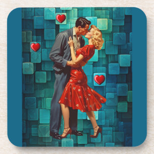 POSAVASOS PASIÓN DE SAN VALENTÍN VINTAGE