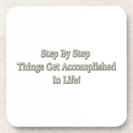 Posavasos "Paso a paso" Diseño Cuto. ¡Hazte con una en Zazzl