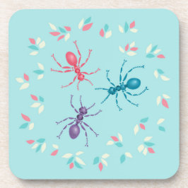 Posavasos Pastel Ants Insect Lover