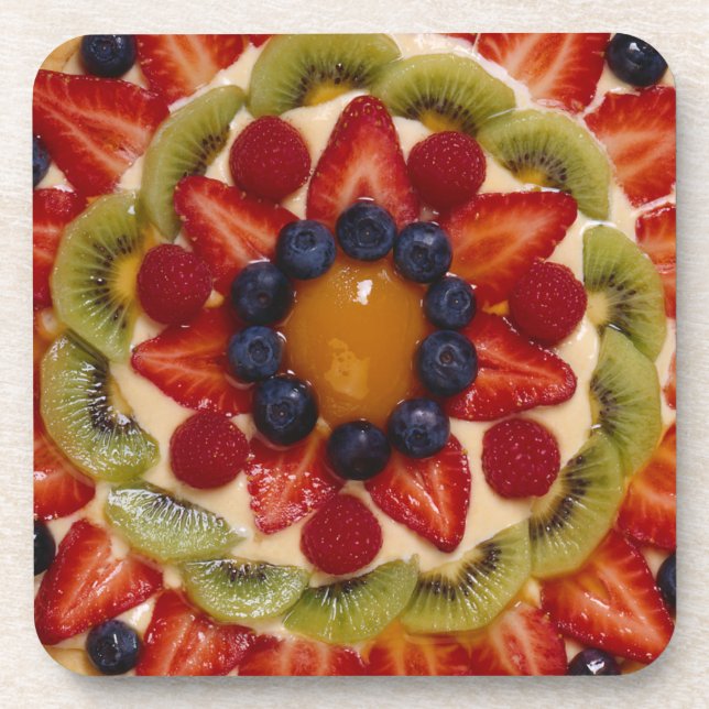 Posavasos Pastel de fruta (Frente)