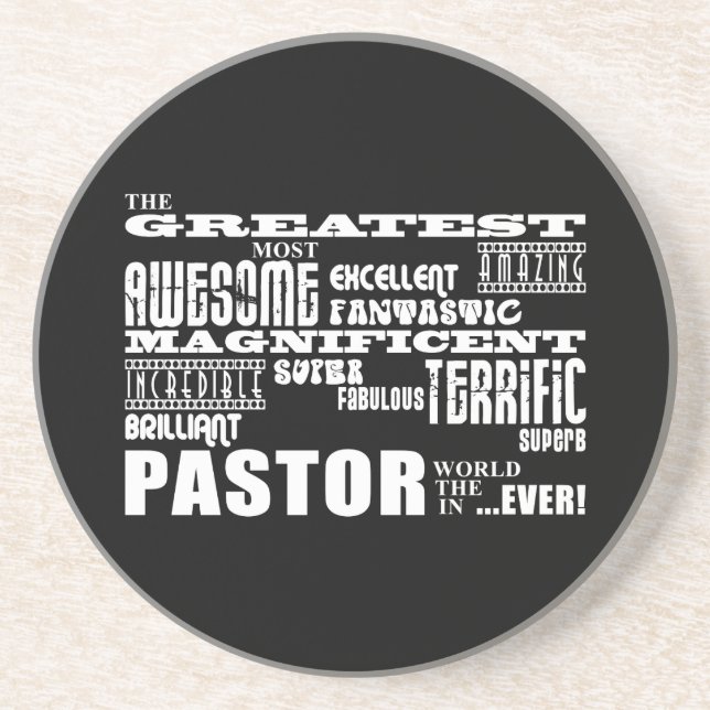 Posavasos Pastores : El mejor pastor (Frente)