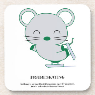 Posavasos Patinaje artístico sobre hielo