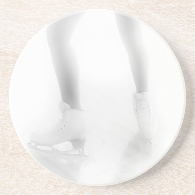Posavasos Patinaje sobre hielo (Frente)