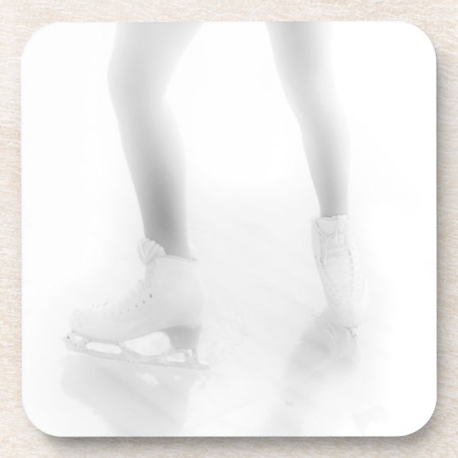 Posavasos Patinaje sobre hielo (Frente)