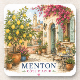 Posavasos Patio Menton French Riviera coasters