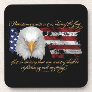 Posavasos Patriotismo recto