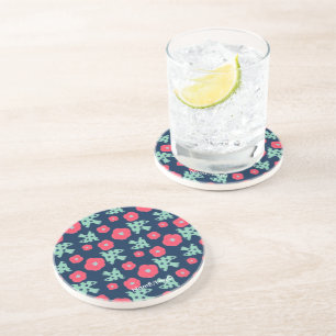 Posavasos patrón_7_camellia y pájaro_1 arenisca