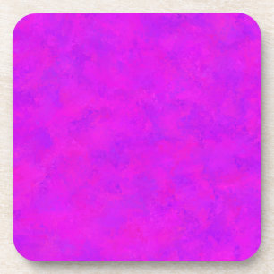 Posavasos Patrón abstracto púrpura rosa