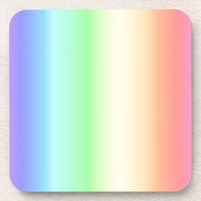 Posavasos Patrón arcoiris 1 (Frente)