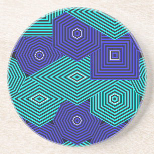 Posavasos Patrón Art Nouveau