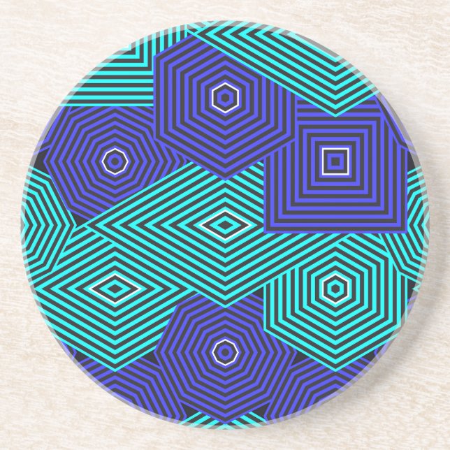 Posavasos Patrón Art Nouveau (Frente)